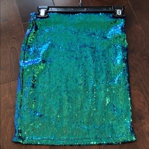 Sequin skirt